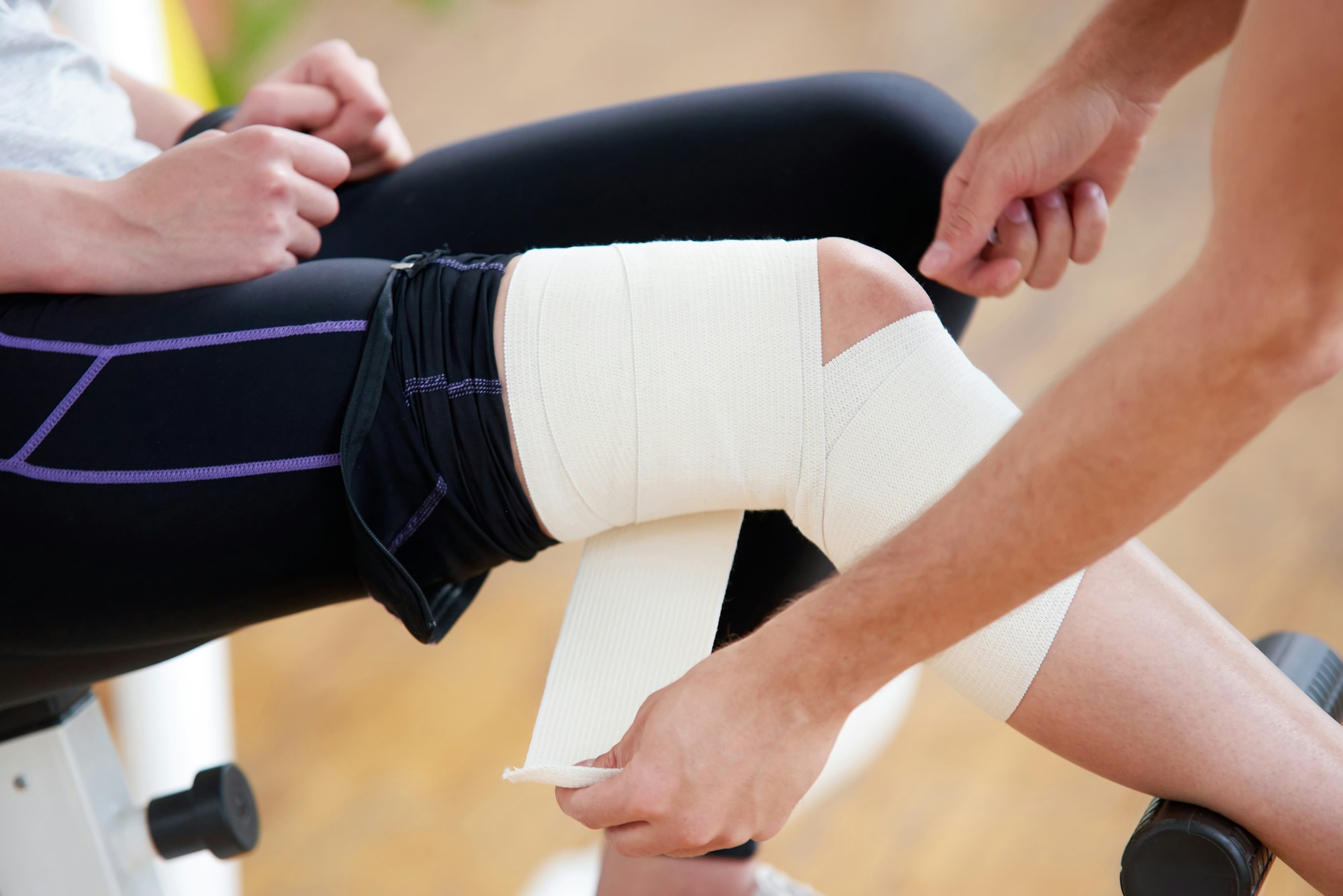 Injuries: Burns, cuts, sprains